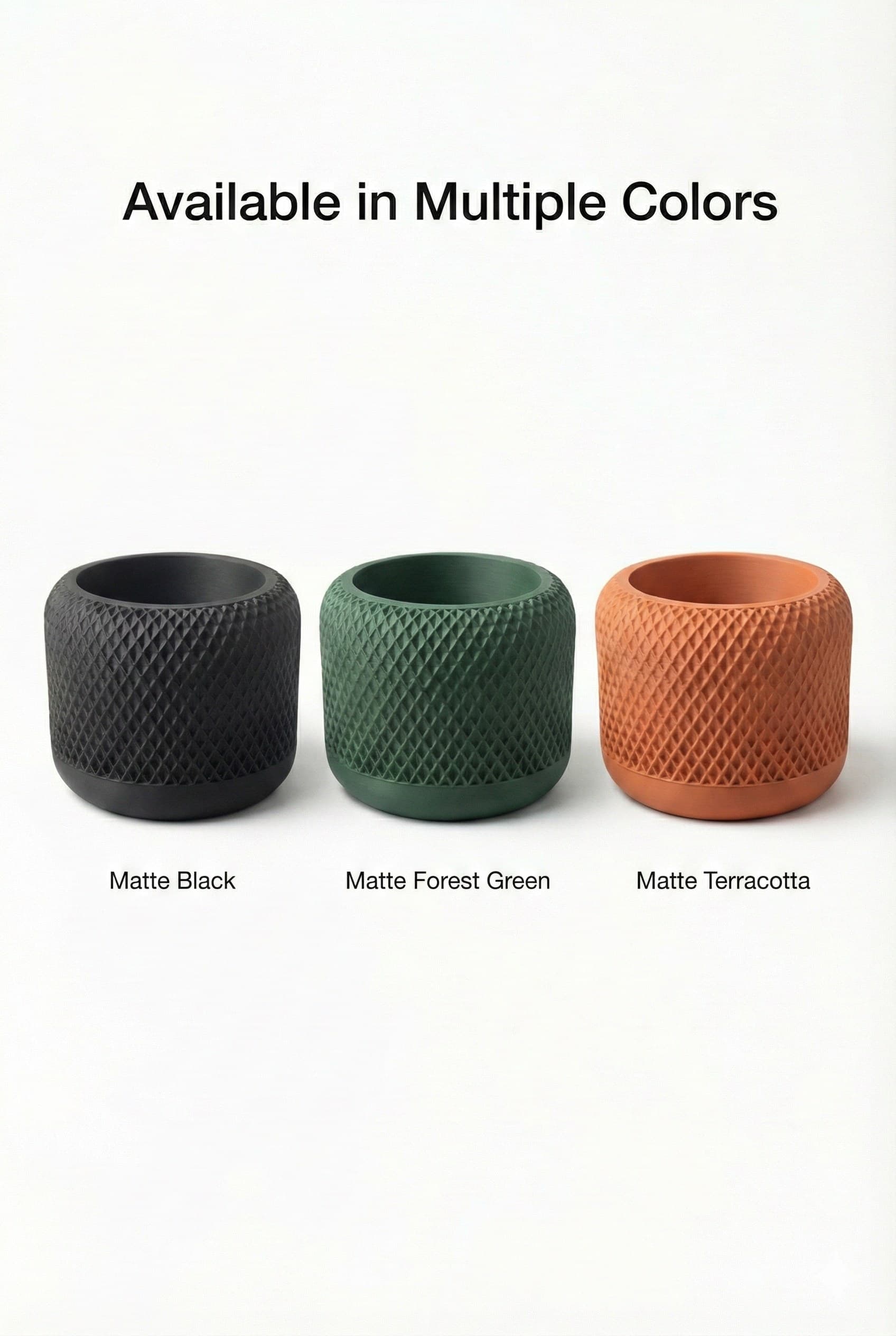 Lorenova planter color options