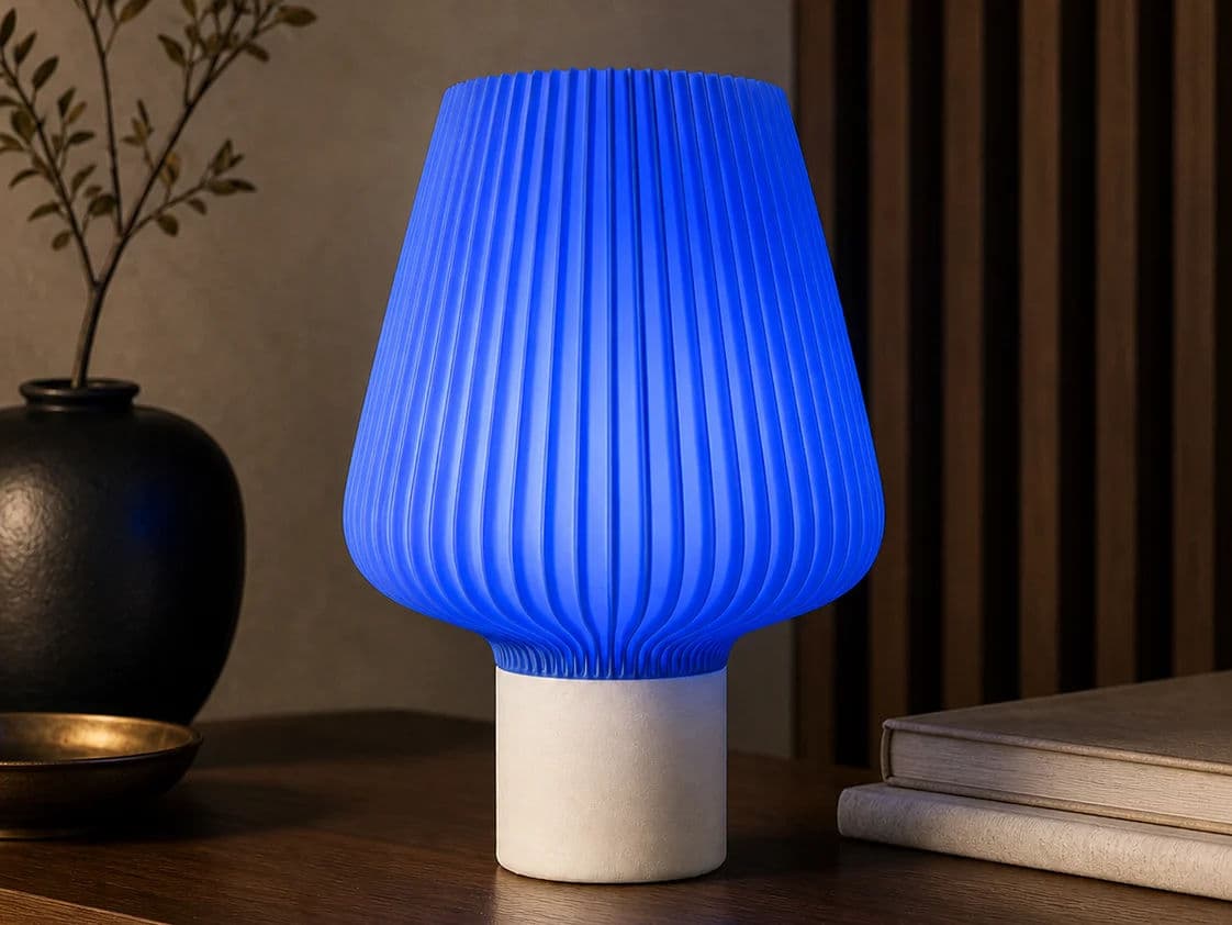 The Mushroom Lamp, Reimagined: Why Ribs, Colour and 3D Printing Changed Everything